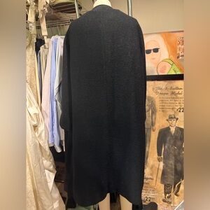 Elegant Vintage Black Coat
